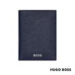 Hugo Boss® Classic Grained Trifold Card Holder | https://www.bestnamebadges.com