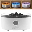 Colourful Volcanic Double Flame Jellyfish Aroma Humidifier | https://www.bestnamebadges.com