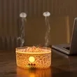 Colourful Volcanic Double Flame Jellyfish Aroma Humidifier | https://www.bestnamebadges.com