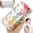 Candy Color Disposable Compressed Towels 14 Pieces Boxed | https://www.bestnamebadges.com