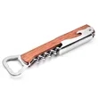 Multifunctional Wooden Handle Corkscrew Wine Bottle Opener | https://www.bestnamebadges.com