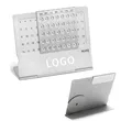 Custom Creative Aluminum Alloy Metal Table Calendars | https://www.bestnamebadges.com