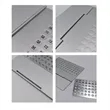 Custom Creative Aluminum Alloy Metal Table Calendars | https://www.bestnamebadges.com