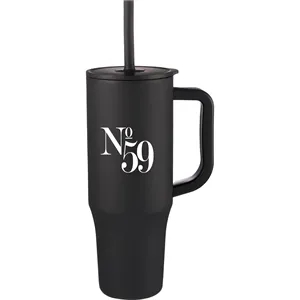 Erie 30oz Eco-Friendly Straw Mug | https://www.bestnamebadges.com