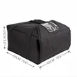 Expandable Insulated Food Delivery Backpack Pizza Bag | https://www.bestnamebadges.com