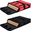 Expandable Insulated Food Delivery Backpack Pizza Bag | https://www.bestnamebadges.com