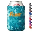 Digital Camo Foam Can Coolers | https://www.bestnamebadges.com