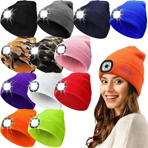 Beanie Hat With Led Light