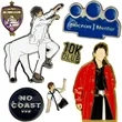 1" Soft Enamel Custom Lapel Pins | https://www.bestnamebadges.com