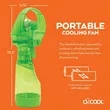 Mini Water Mister Fan Portable Handheld Sprayer Atomizer | https://www.bestnamebadges.com