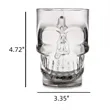 14 Oz. Flashing LED Lighted Skull Cup Halloween Party Mug  | https://www.bestnamebadges.com