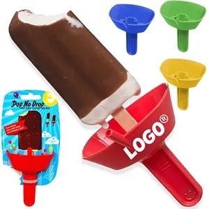 Anti Drip Popsicle Holder Reusable Ice Cream Stand Straw