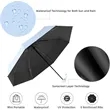 Mini Windproof Sun & Rain Pocket Umbrella With Case | https://www.bestnamebadges.com