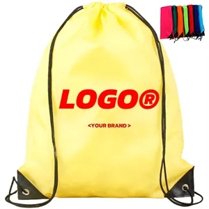 210D Polyester Drawstring Bags Cinch Sack