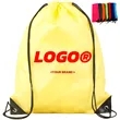 210D Polyester Drawstring Bags Cinch Sack | https://www.bestnamebadges.com