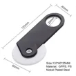 Pizza Cutter Idler Wheel With Stainless Steel Bottle Opener | https://www.bestnamebadges.com