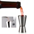 Stainless Steel Jigger Wine Measuring Cup | https://www.bestnamebadges.com