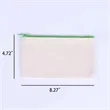 Canvas Diy Zipper Craft Stationery Makeup Storage Bag | https://www.bestnamebadges.com