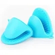 Heat Resistant Silicone Cooking Oven Mitts Gloves | https://www.bestnamebadges.com