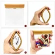 Transparent Sports Golf Tee Divot Ball Marker Pouch | https://www.bestnamebadges.com