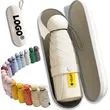 Mini Windproof Sun & Rain Pocket Umbrella With Case | https://www.bestnamebadges.com