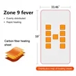 Rechargeable Ribbed Flannel Heated Blanket Electric Throw | https://www.bestnamebadges.com