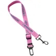 Adjustable Pet Safety Polyester Seatbelt Leash | https://www.bestnamebadges.com