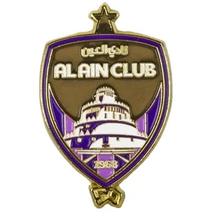2" Soft Enamel Custom Shaped Lapel Pins