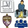 Soft Enamel Custom Lapel Pins with Magnet Backing | https://www.bestnamebadges.com