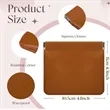 Leather Squeeze Coin Purse Pouch Change Holder | https://www.bestnamebadges.com