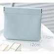 Leather Squeeze Coin Purse Pouch Change Holder | https://www.bestnamebadges.com
