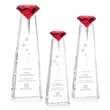 Alicia Gemstone Award - Optical/Ruby | https://www.bestnamebadges.com
