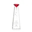 Alicia Gemstone Award - Optical/Ruby | https://www.bestnamebadges.com