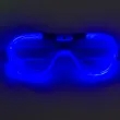 Light-Up Glow LED Slotted Luminous Glasses | https://www.bestnamebadges.com
