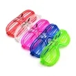 Light-Up Glow LED Slotted Luminous Glasses | https://www.bestnamebadges.com