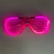 Light-Up Glow LED Slotted Luminous Glasses | https://www.bestnamebadges.com