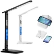 Wireless Charging Led Desk Lamp Lcd Screen Alarm Clock | https://www.bestnamebadges.com