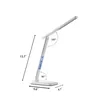 Wireless Charging Led Desk Lamp Lcd Screen Alarm Clock | https://www.bestnamebadges.com
