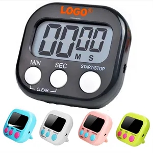 Custom Digital Kitchen Timer With Magnetic Backing In Stock