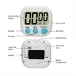 Custom Digital Kitchen Timer With Magnetic Backing In Stock | https://www.bestnamebadges.com
