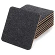 Customizable Cork Coasters Square | https://www.bestnamebadges.com