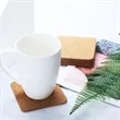 Customizable Cork Coasters Square | https://www.bestnamebadges.com