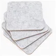 Customizable Cork Coasters Square | https://www.bestnamebadges.com