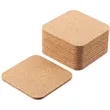 Customizable Cork Coasters Square | https://www.bestnamebadges.com