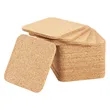 Customizable Cork Coasters Square | https://www.bestnamebadges.com