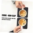 Customizable Cork Coasters Square | https://www.bestnamebadges.com