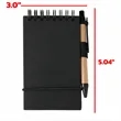 Pocket Kraft Paper Spiral Notebook with Pen Kit | https://www.bestnamebadges.com