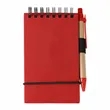 Pocket Kraft Paper Spiral Notebook with Pen Kit | https://www.bestnamebadges.com