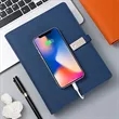 2 in 1 High quality Wireless Charging Powerbank Notebook | https://www.bestnamebadges.com