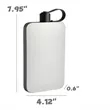 17 Oz Stainless Steel Hip Flasks | https://www.bestnamebadges.com